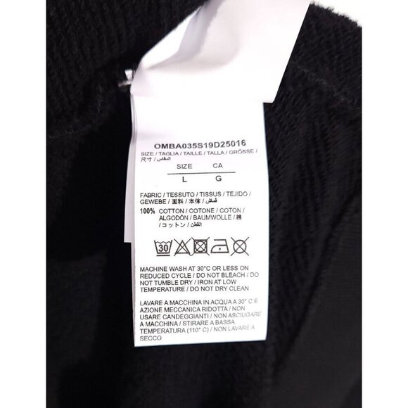 Off-White Black Hands and Planet Sweatshirt Large New Virgil Abloh - Picture 14 of 16